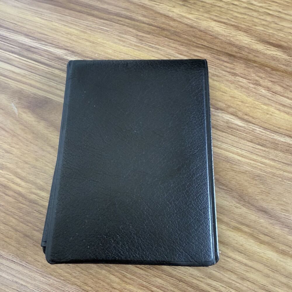 Calfskin Bifold Black Leather Wallet Calfskin Bangalore - Picture 4 of 9